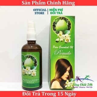Tinh dầu bưởi pomelo hỗ trợ rụng tóc, kích thích mọc tóc con - sống chất 24h