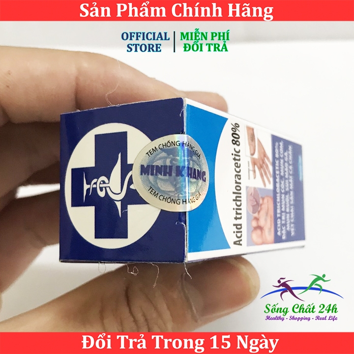 LỌ CHẤM MỤN CÓC, MỤN CƠM, VẾT CHAI SẦN MẮT CÁ CHÂN VIỆN DA LIỄU HCM