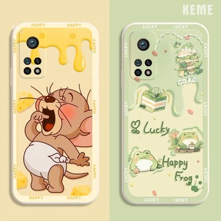 [Viền vuông][Bảo vệ camera] Ốp lưng Xiaomi Mi 10T / 10T Pro / K30s in hình nhà phi hành gia cute dễ thương