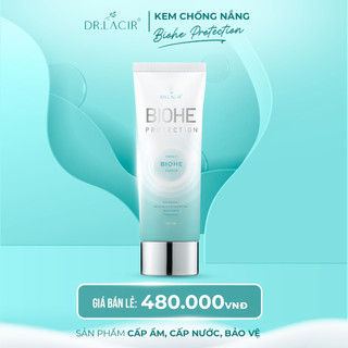 Chống Nắng Sinh Học BioHE Drlacir Hôp 60 gram Giúp chống nắng Bảo vệ da khỏi tia HEV
