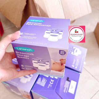 Bình trữ sữa Lansinoh- Set 4 bình 160ml