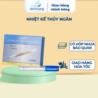 Nhiệt kế thủy ngân Armpit đo nhiệt độ cơ thể ở miệng, nách, hậu môn