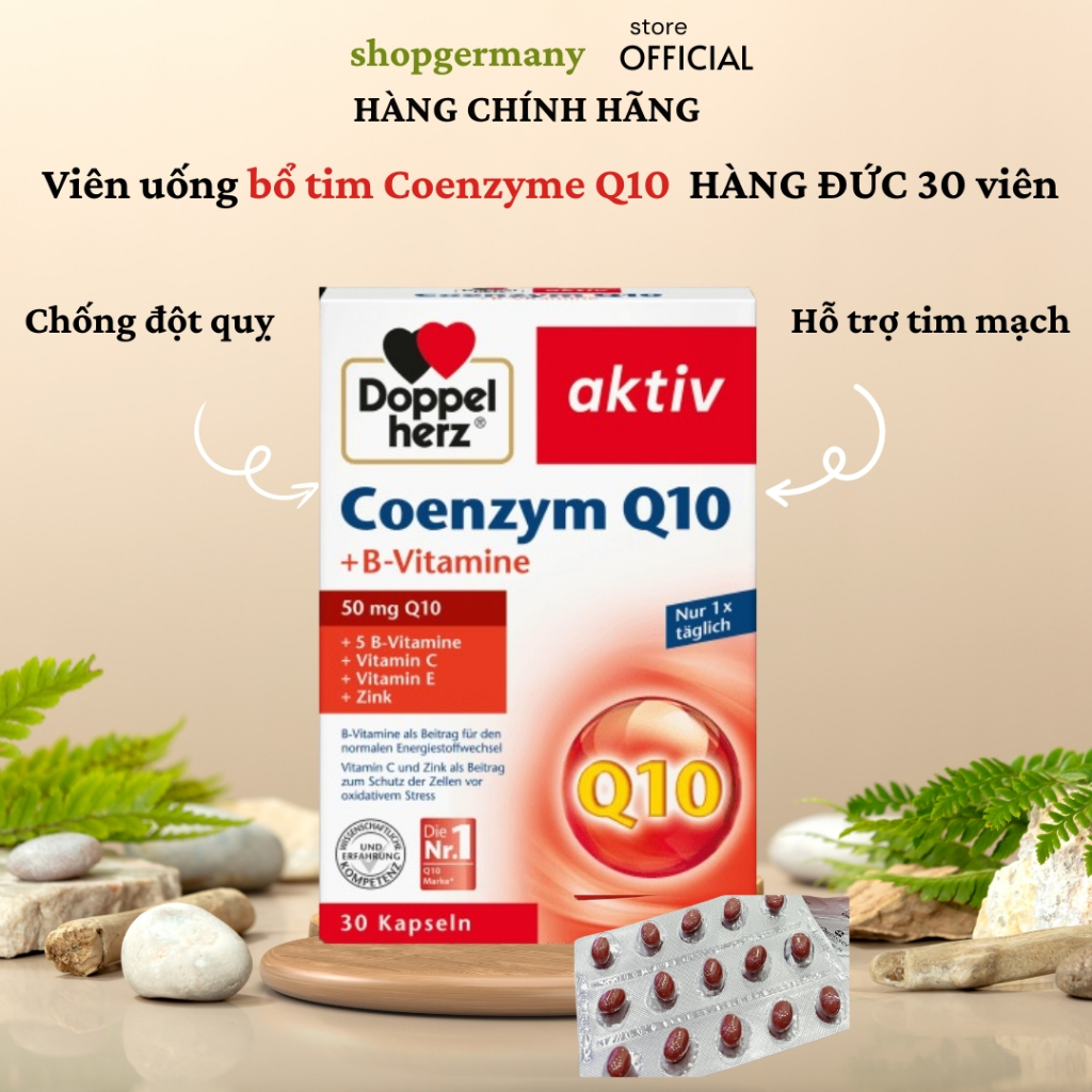 ( HÀNG NỘI ĐỊA ĐỨC CÓ BILL )Chăm sóc cơ thể chăm sóc tim của dopp