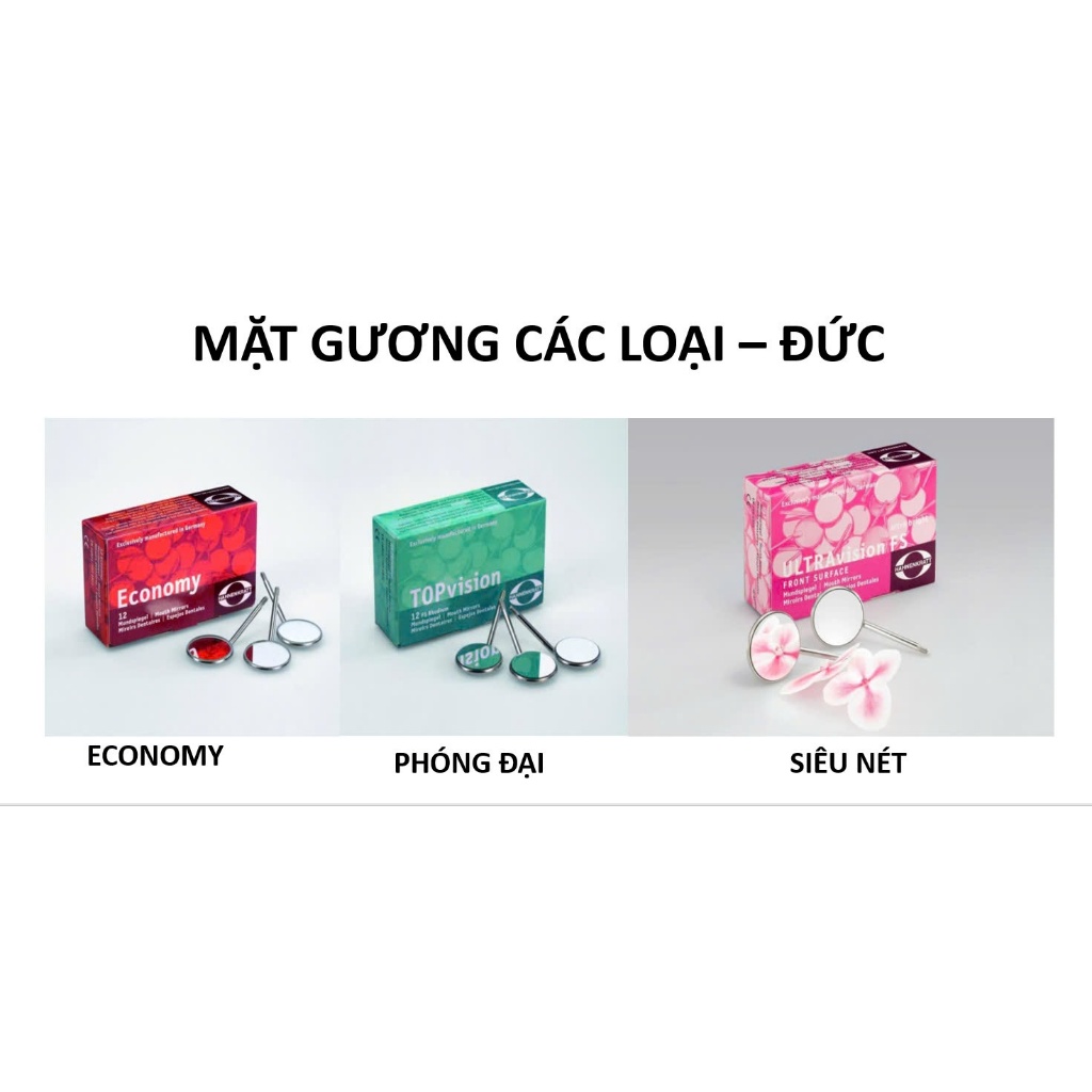 Mặt gương nha khoa Economy (Cái)