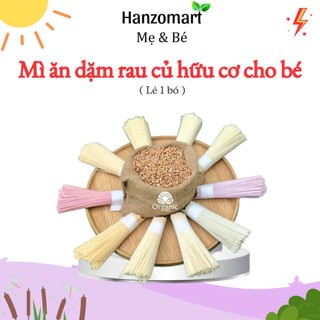 Mì ăn dặm rau củ hữu cơ cho bé - Hanzomart