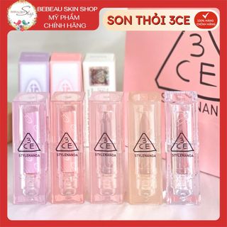 Son thỏi 3CE Soft Matte Lipstick Môi Mịn Màng Speak To Me Red Muse Holy Chic Hazy Rose - Bebeau