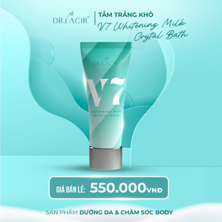 Tắm Trăng Khô Drlacir Hộp 250gram Giúp tẩy sách tế bào chết bã nhờn Giảm viêm lỗ chân lông