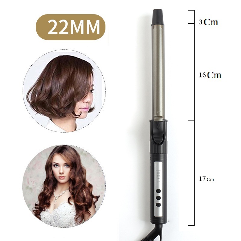 Máy uốn tóc xoăn trục xoay 360 độ ( Đủ Size)