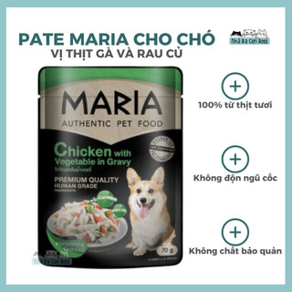 [Gói 70g] Pate Cao Cấp Cho Chó Maria