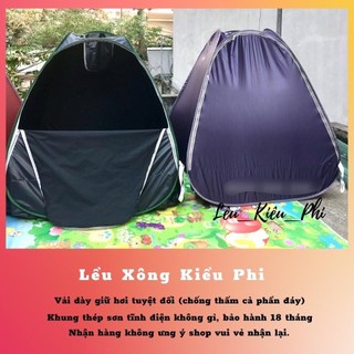Lều xong hơi tại nhà (Màu ngẫu nhiên)  - Lều xông hơi chui đầu tam giác chất lượng cao cấp Kiều Phi