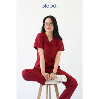 Bộ Scrubs Bác Sĩ Nữ Bloudi Hera Version 2 đồng phục phòng khám, đồng phục y tế