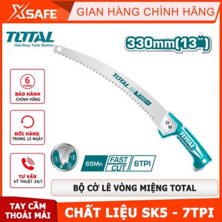 Cưa cành cầm tay lưỡi cong 13inch TOTAL THT5113306 cưa gỗ chuyên dụng siêu sắc bén lưỡi cưa chống cong gãy chống rỉ sét