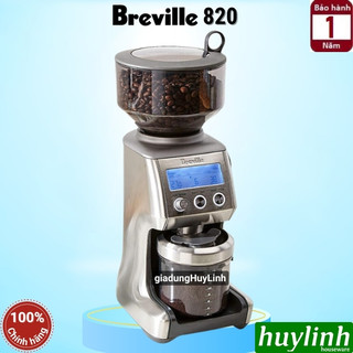 Máy xay cà phê Breville 820 Smart Grinder Pro - Thương hiệu Úc - Hàng chính hãng Breville Việt Nam