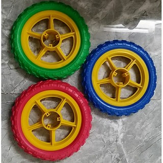  Bánh xe đạp trẻ em 22cm 8 inches  và 26cm 10 inches  bằng nhựa đúc đặc 