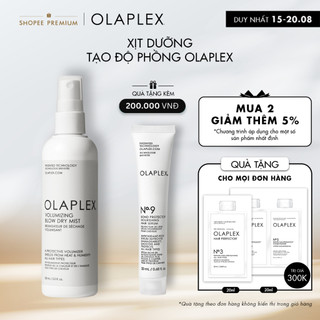 Xịt dưỡng tạo độ phồng Olaplex Volumizing blow dry mist 150ml