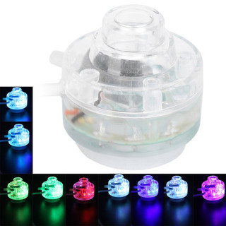 Quả sủi oxy mini kết hợp đèn led nhiều màu cho bể cá cảnh, bể thủy sinh, sủi oxy có đèn, cục sủi đèn
