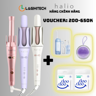 (Lagihitech) Máy Uốn Tóc Tự Xoay Ion Âm Halio instaCurl Premium Automatic Hair Style - Hàng Chính Hãng , Bảo Hành 1 năm