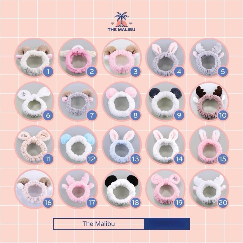 Băng Đô Cute Skincare