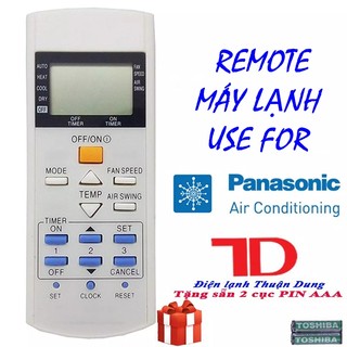 Remote máy lạnh dành cho Panasonic
