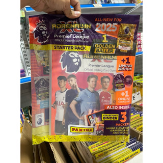 [ Starter Pack ] Túi Album Đựng Thẻ Starter Pack Panini Adrenalyn XL Premier League 2025 2024/25 ( Album Đựng Thẻ )