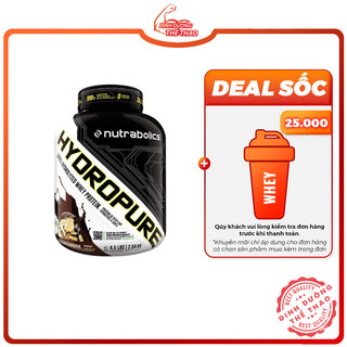 Whey Thủy Phân - NUTRABOLICS HYDROPURE 4.5LBS 2.1KG | Whey Protein 100% Thuỷ Phân