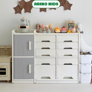 (Đầy đủ tấm hậu) Tủ đựng đồ, quần áo trẻ sơ sinh, tủ mẹ bỉm Babyviva mẫu Simple