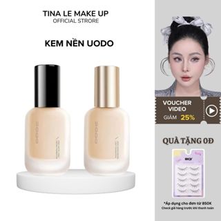 Kem Nền UODO Kiềm Dầu Che Khuyết Điểm Nâng Tone Dưỡng Ẩm Tina Lê Make Up