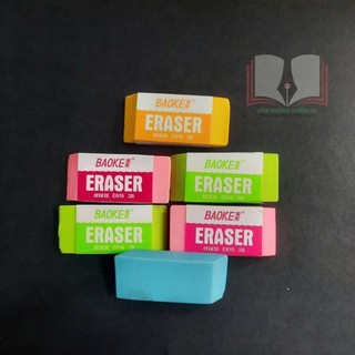 Tẩy chì màu baoke,gôm tẩy to E619.