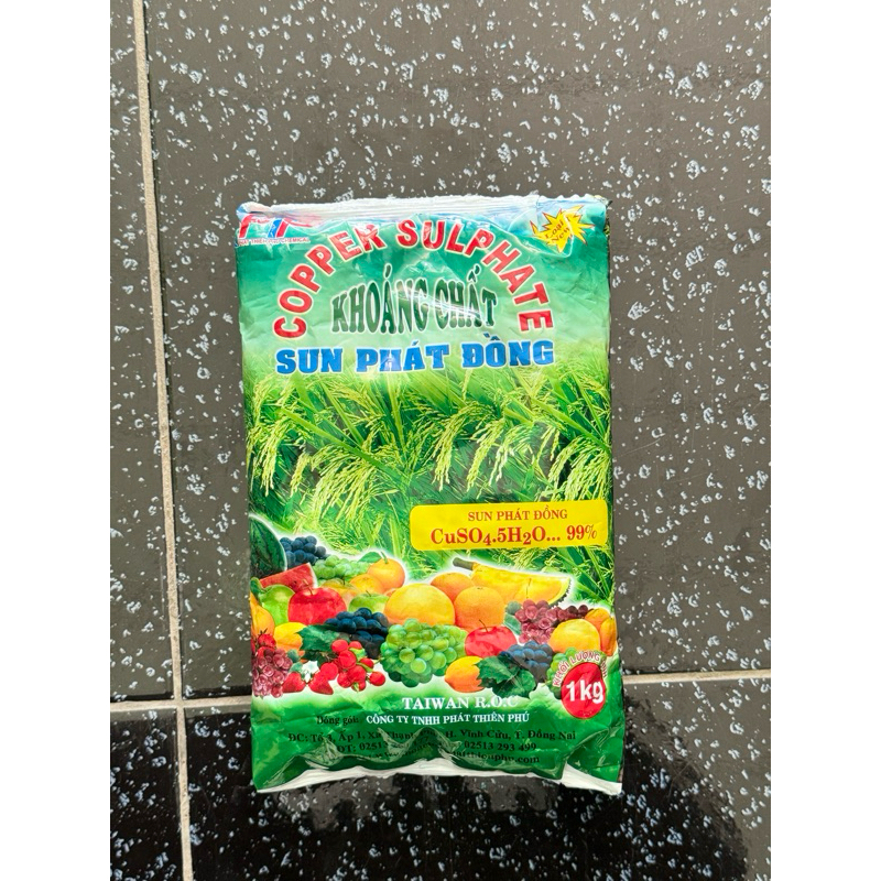 đồng sunphat pha booc đô trừ nấm