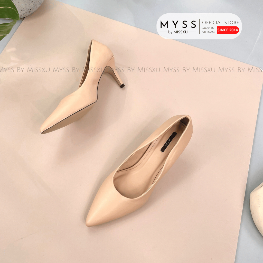 Giày cao gót nữ MYSS mũi nhọn basic 5 cm thời trang - CG168