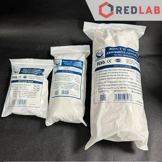 Bông gòn tiệt trùng An Lành Alameco gói 10 25 gram trong túi zip , có VAT