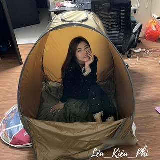 Lều xông hơi tự bung Kiều Phi cao cấp - Lều xông hơi chui đầu sau sinh tại nhà (Màu ngẫu nhiên)