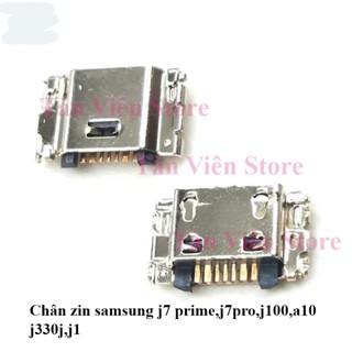 Set 30-50c Chân sạc Zin Samsung A10 J5prime J7prime J7pro J500 J100 J320 J4plus J750 A810.. lõi sắt