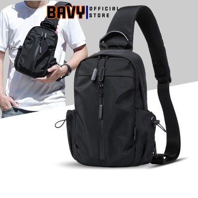 Túi đeo chéo nam Ba Vy FASHION vải oxford chống nước cỡ lớn cao cấp đeo vai đeo ngực đựng điện thoại TĐC25B