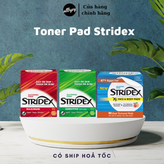 allbyvy | HỎA TỐC | Miếng lau Toner Pad giảm mụn Stridex