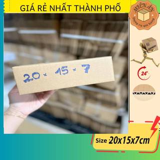 Combo 20 thùng giấy 20x15x7 hộp carton gói hàng Everest