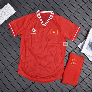 Freeship toàn quốc_Bộ Quần áo bóng đá tuyển việt nam 2023 / Vietnam Training 2024