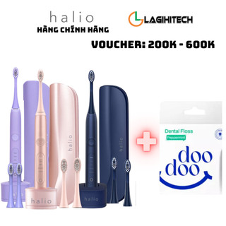 (Lagihitech) Bàn Chải Điện Halio Sonic Whitening Toothbrush PRO , Bảo hành 1 năm - Hàng Chính Hãng