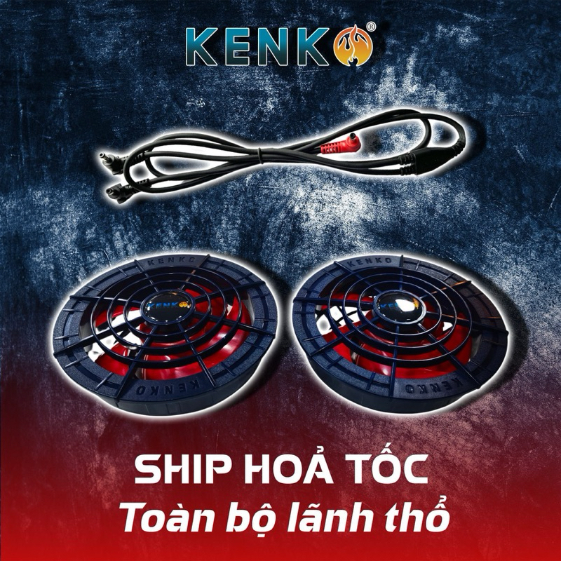 Quạt điều hoà kenko 22v   (không pin)