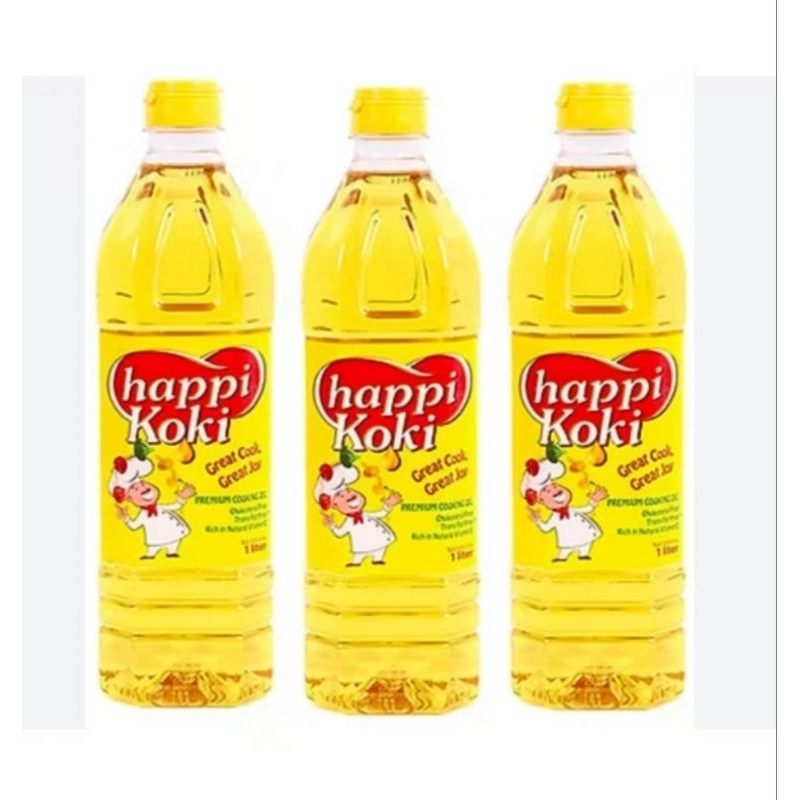 Dầu ăn Hapyy Koki 1 lít