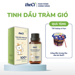 Tinh Dầu Tràm theCi cho bé Cajeput Essential Oil Giữ Ấm Tránh Gió, Bảo Vệ Hô Hấp 50ml - TCYT