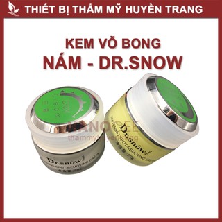 Kem Vỗ Bong Nám Dr Snow, Peel Da Nám Sạn Tàn Nhang Làm Trắng Đều Màu Da DrSnow (Kem Ngày-Đêm)