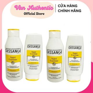 Cặp Dầu Gội Xả Dessange Nutri Extreme Cho Tóc Hư Tổn 250ml + 200ml