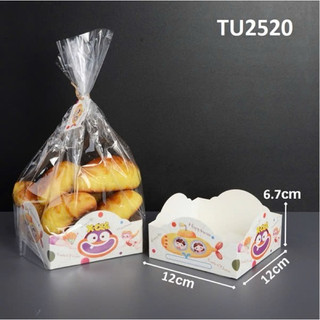 10 Túi đựng bánh Cookie (kèm đế, dây kẽm, tag và túi)