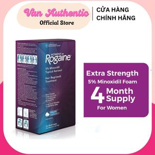 Kem mọc tóc dạng bọt Women's Rogaine Foam Treatmen Minoxidil 5% dành cho nữ