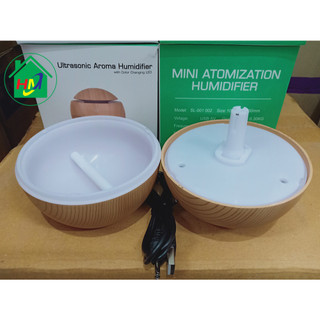 Đèn Khuếch Tán Tinh Dầu Vân Gỗ Mini