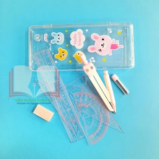 Bộ compa eke,thước kẻ 9016.