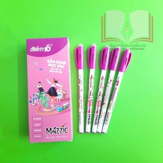 Hộp 20 cái bút Gel tẩy,xóa được điểm 10 TL MAZZIC.