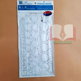 Thước lỗ tròn-thước elip
