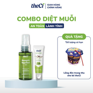 Combo diệt muỗi: Xịt chống muỗi theCi 50ml + Thanh lăn bôi chống muỗi theCi 8ml